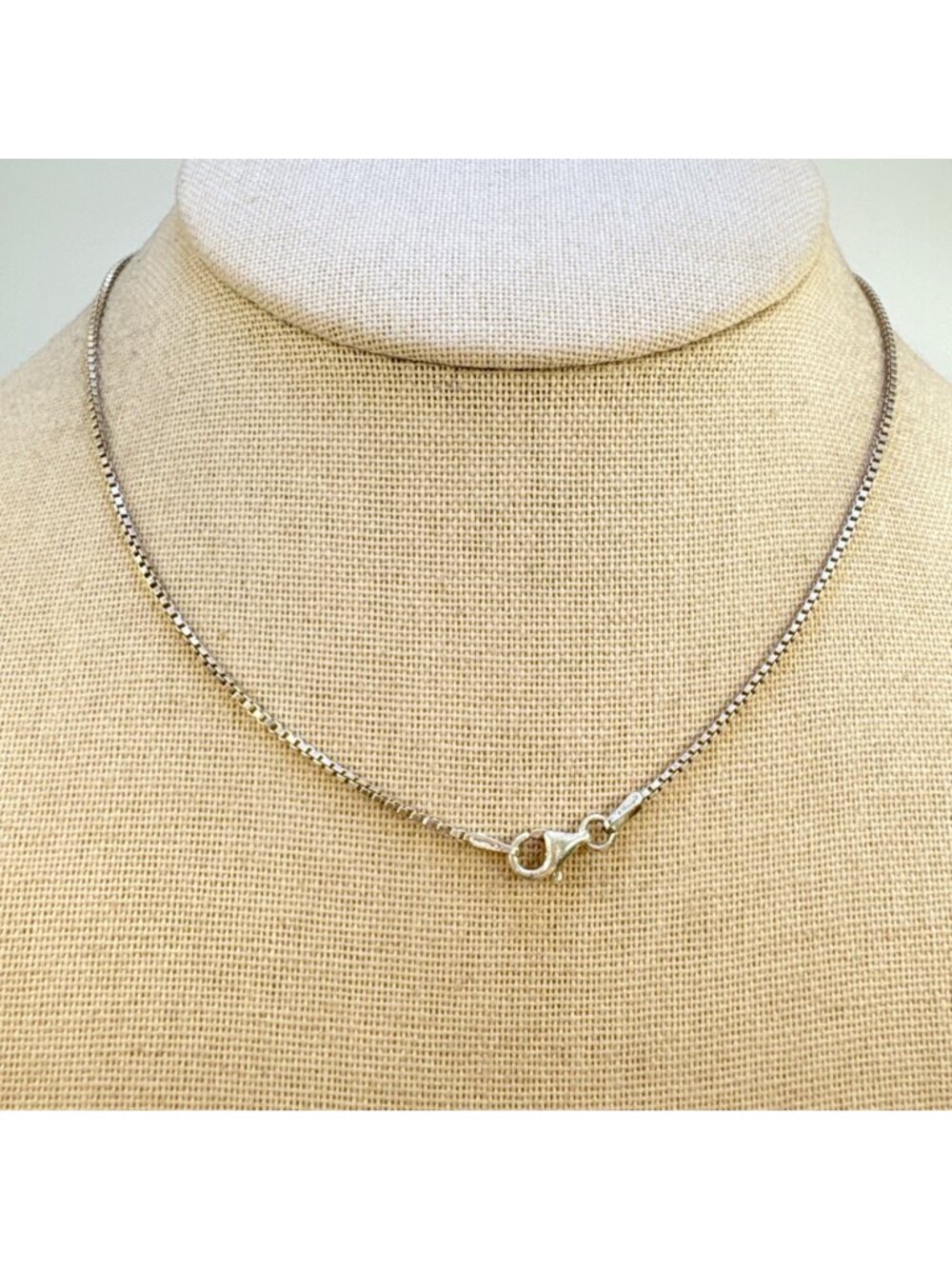 Turquoise & Sterling Silver 925 Scroll Slide Pendant Necklace Size 18" Length - Picture 7 of 13